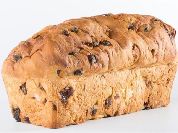 Rozijnenbrood met spijs - 500 gram