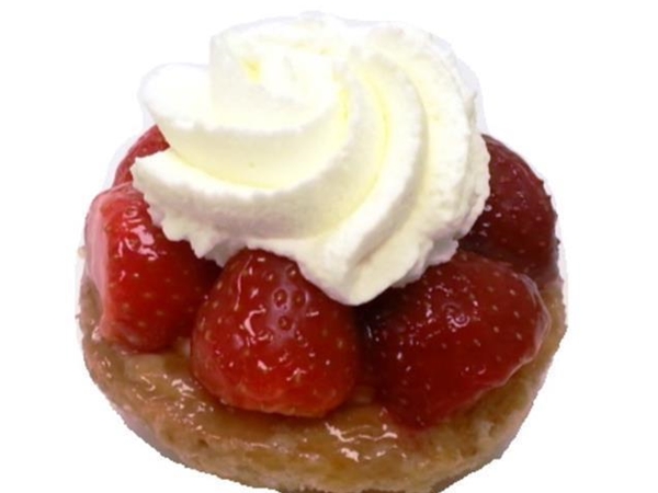 Aardbeienschelp met Slagroom