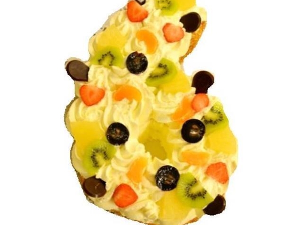 Cijfertaart Slagroom