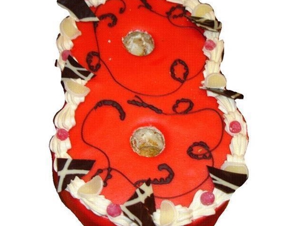 Cijfertaart Marsepein