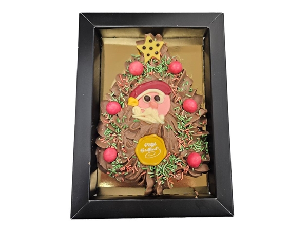 Roomchocolade kerstboom